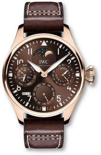 Big Pilot Perpetual Calendar Red Gold / Brown / Latin America