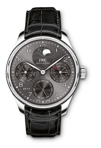 Portugieser Perpetual Calendar Single Moon White Gold / Ardoise
