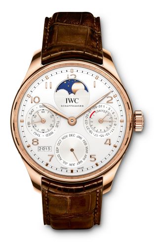 Portugieser Perpetual Calendar Single Moon Red Gold / Silver