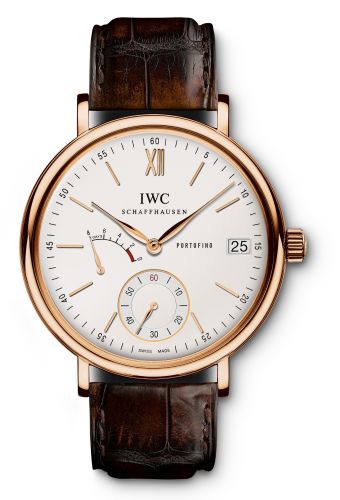 Portofino Hand-Wound Eight Days Red Gold / Silver