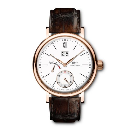 Portofino Hand-Wound Big Date Red Gold / Bucherer