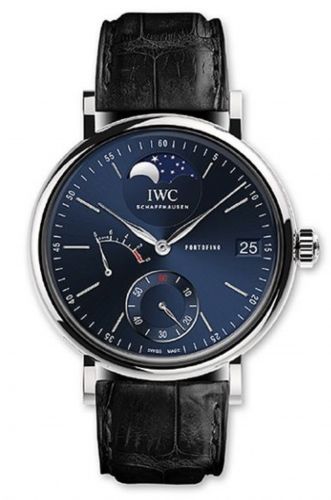 Portofino Hand-Wound Eight Days Moonphase Platinum / Laureus Charity Night Milano 2018