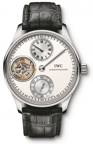Portugieser Regulateur Tourbillon Platinum / Silver