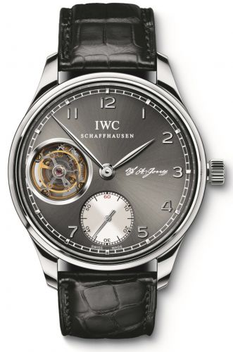 Portugieser Tourbillon Hand-Wound F.A. Jones White Gold / Ardoise