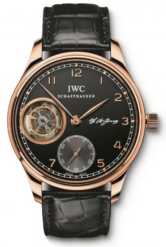 Portugieser Tourbillon Hand-Wound F.A. Jones Red Gold / Black