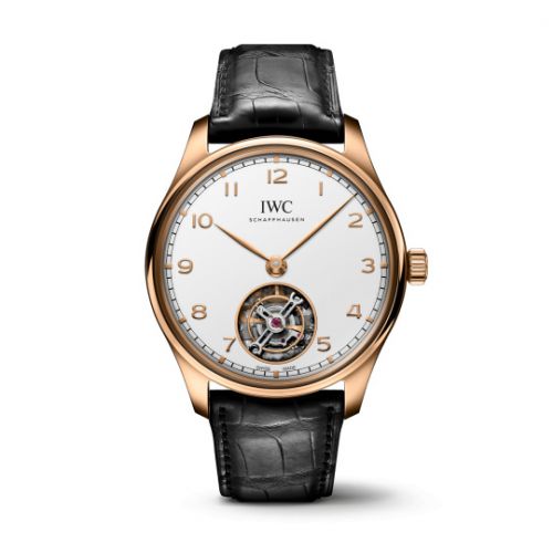 Portugieser Hand-Wound Tourbillon Armor Gold / Silver