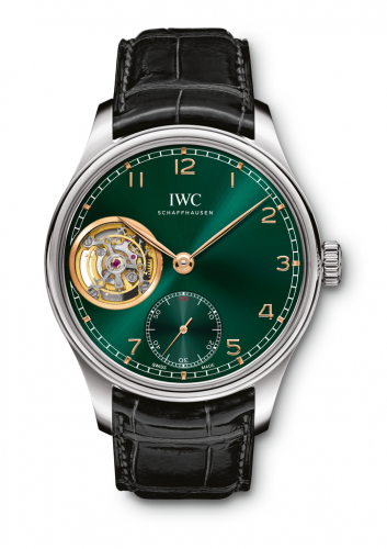 Portugieser Tourbillon Hand-Wound White Gold / Green /  Middle East
