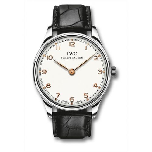 Portuguese Hand-wound Pure Classic Stainless Steel / Silver