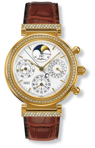 Da Vinci Perpetual Yellow Gold / Diamond / White / German