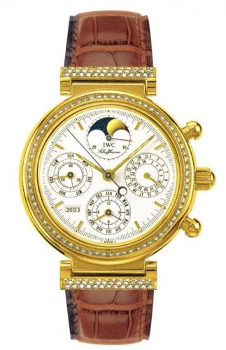 Da Vinci Perpetual Yellow Gold / Diamond / White / Italian