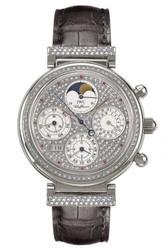 Da Vinci Perpetual White Gold / Diamond / Paved / Italian
