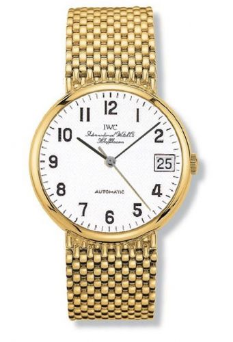 Portofino Automatic Yellow Gold / White - Railroad / Bracelet