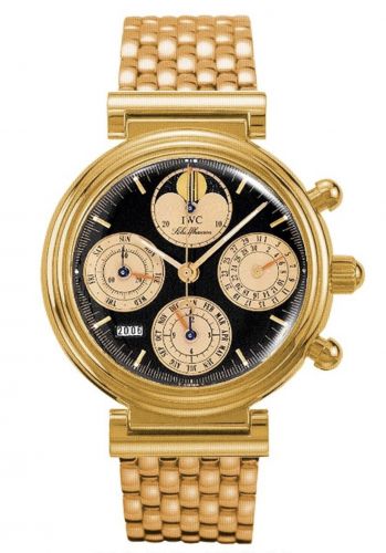 Da Vinci Perpetual Red Gold / Black / Italian / Bracelet