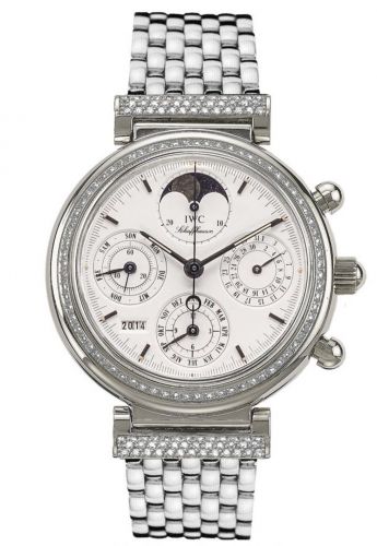 Da Vinci Perpetual White Gold / Diamond / White / French