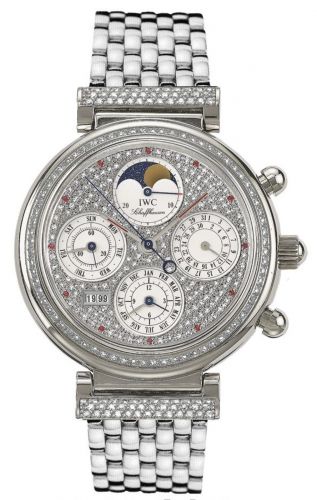 Da Vinci Perpetual White Gold / Diamond / Paved / French