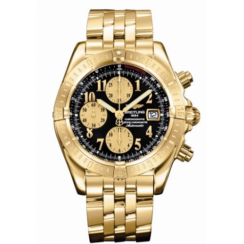 Chronomat Evolution Yellow Gold / Black