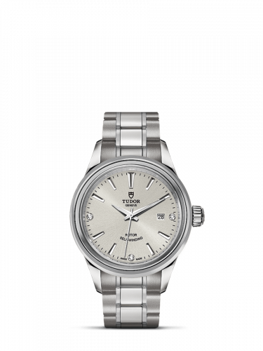 Style 28 Stainless Steel / Silver-Diamond / Bracelet