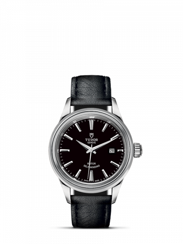 Style 28 Stainless Steel / Black / Strap