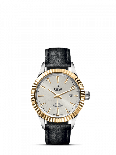 Style 28 Stainless Steel / Yellow Gold / Fluted / Silver / Strap