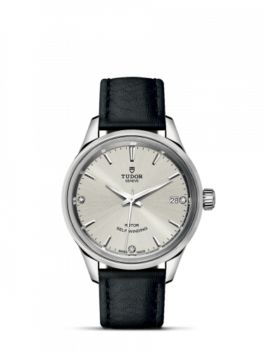 Style 34 Stainless Steel / Silver-Diamond / Strap