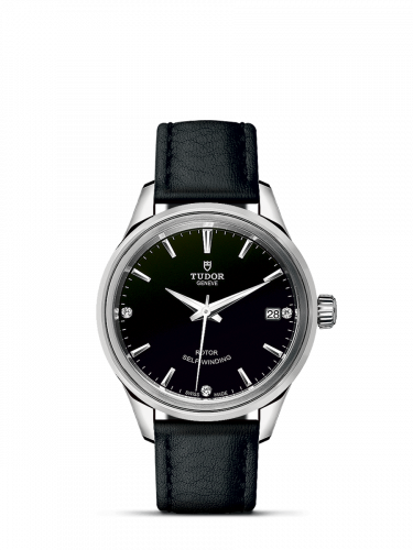 Style 34 Stainless Steel / Black-Diamond / Strap