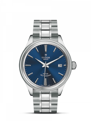Style 38 Stainless Steel / Blue / Bracelet