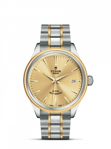 Style 38 Stainless Steel / Yellow Gold / Champagne / Bracelet