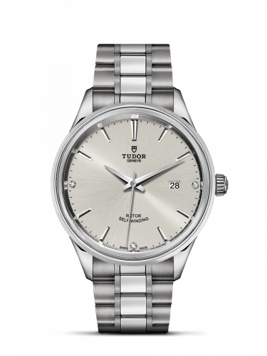 Style 41 Stainless Steel / Silver-Diamond / Bracelet