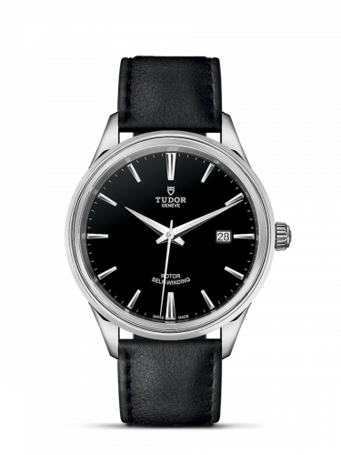 Style 41 Stainless Steel / Black / Strap