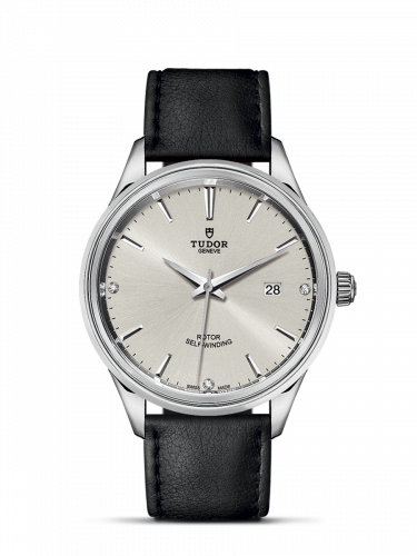 Style 41 Stainless Steel / Silver-Diamond / Strap