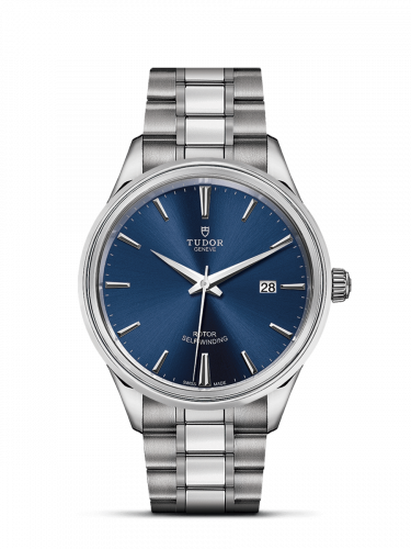 Style 41 Stainless Steel / Blue / Bracelet