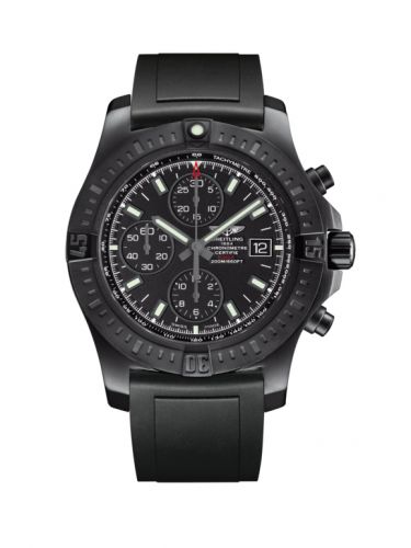 Colt Chronograph Automatic Blacksteel / Volcano Black / Rubber