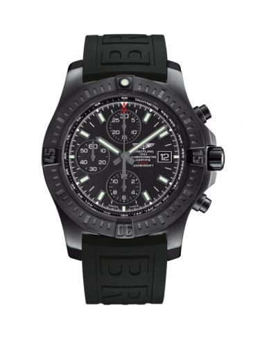 Colt Chronograph Automatic Blacksteel / Volcano Black / Rubber