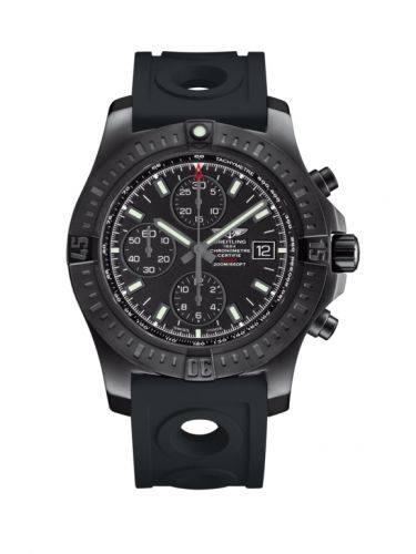 Colt Chronograph Automatic Blacksteel / Volcano Black / Rubber