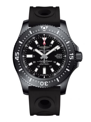 Superocean 44 Special Blacksteel / Black / Rubber