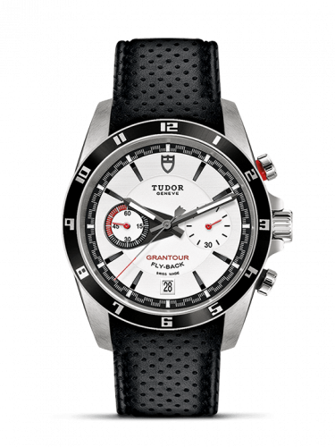 Grantour Flyback Stainless Steel / White / Strap