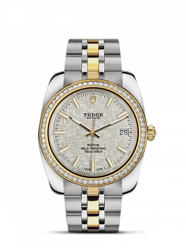 Classic 38 Stainless Steel / Yellow Gold / Diamond / Silver / Bracelet