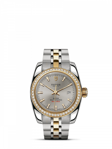 Classic 28 Stainless Steel / Yellow Gold / Diamond / Silver / Bracelet