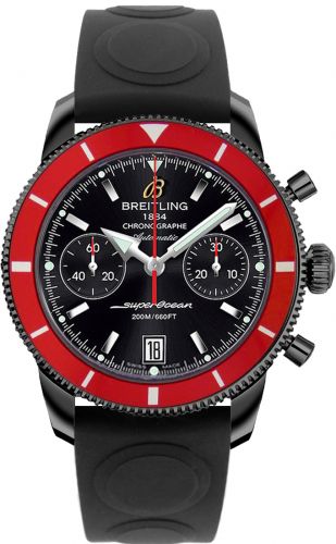Superocean Heritage 44 Chronograph Blacksteel