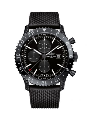 Chronoliner Blacksteel Diamondworks / Black / Rubber
