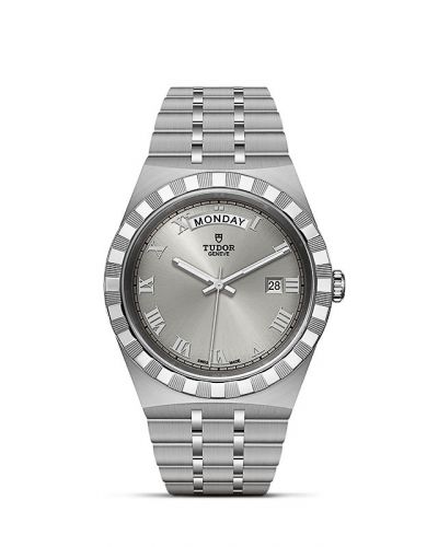 Royal Day-Date 41 Stainless Steel / Silver - Roman