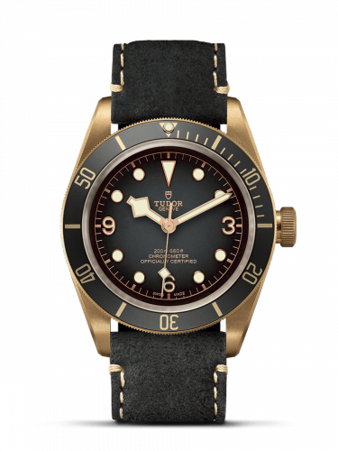 Heritage Black Bay Bronze / Slate / Leather