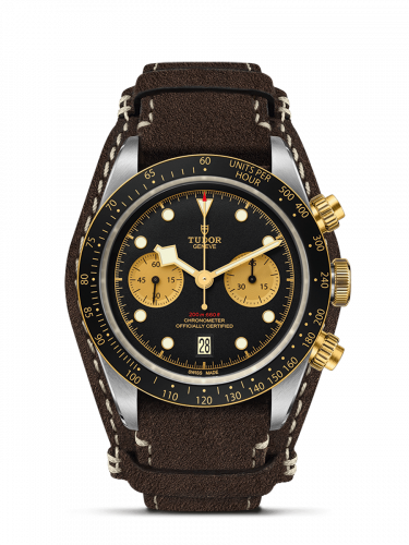 Heritage Black Bay Chronograph S&G / Black / Bund