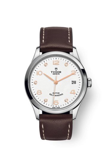 1926 36 Stainless Steel / White - Diamond / Strap