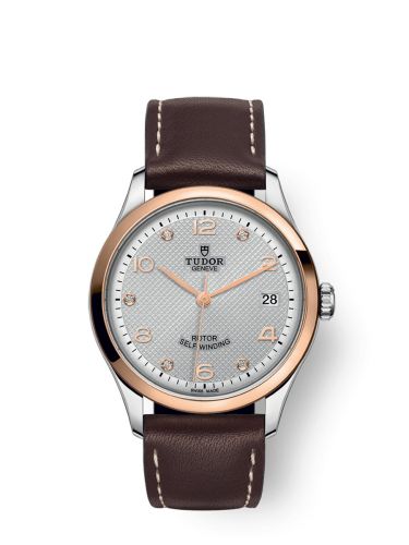 1926 36 Stainless Steel / Rose Gold / Silver - Diamond / Strap