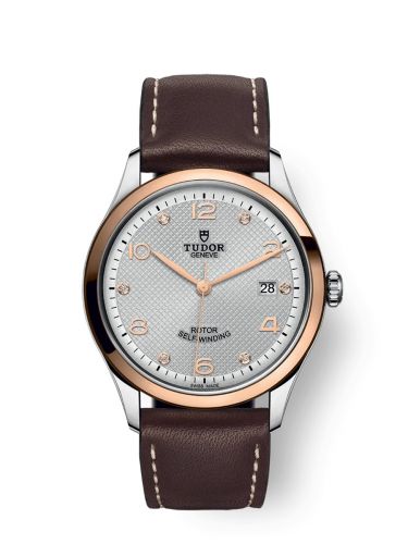 1926 39 Stainless Steel / Rose Gold / Silver - Diamond / Strap