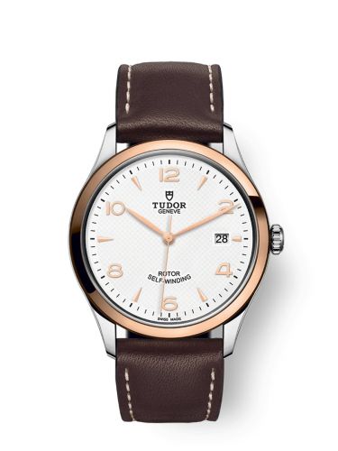 1926 39 Stainless Steel / Rose Gold / White / Strap