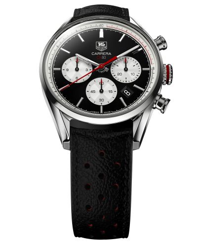 Carrera CH80 Stainless Steel / Black / Calf