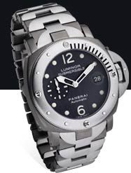Luminor Submersible Anthracite Titanium / Steel 