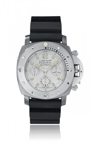 Luminor 1950 Submersible Slytech Chrono 1000m White